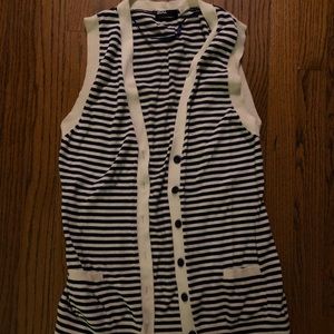 Urban Outfitters striped tunic vest